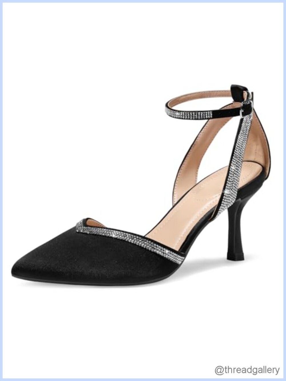 Women's Closed Toe Kitten Heels Comfortable Dress Pumps